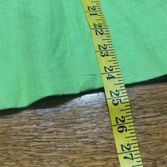 J G Hook green linen jacket, 8 petite - Picture 8 of 14